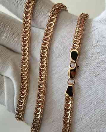 Золотая цепочка с плетением «Венеция». Прочное и надежное украшение с Бишкек