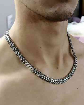 Цепь для бензопилы, Проба 585, Мужские, Новый, Ручная работа Бишкек