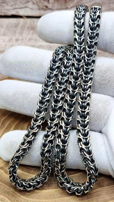 Цепь для бензопилы, Проба 585, Мужские, Новый, Ручная работа Бишкек - изображение 15