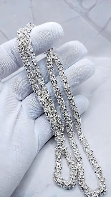 Цепь для бензопилы, Проба 585, Мужские, Новый, Ручная работа Бишкек - изображение 42