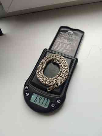 Цепь плетение Рамзес Серебро 925 проба Ручная работа Изготовление под Бишкек