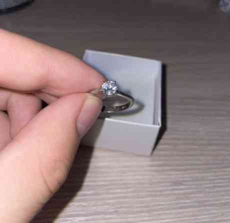 Кольцо, Проба 925, Женские, Циркон, Новый Бишкек