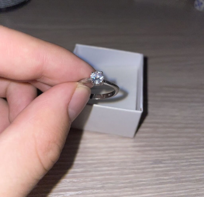 Кольцо, Проба 925, Женские, Циркон, Новый Бишкек - изображение 1