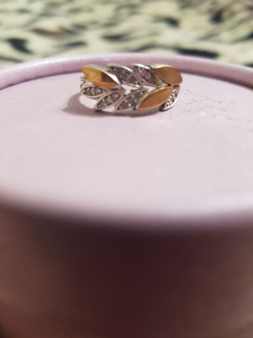 Кольцо серебро 925 с камнями и вставками Бишкек - изображение 1