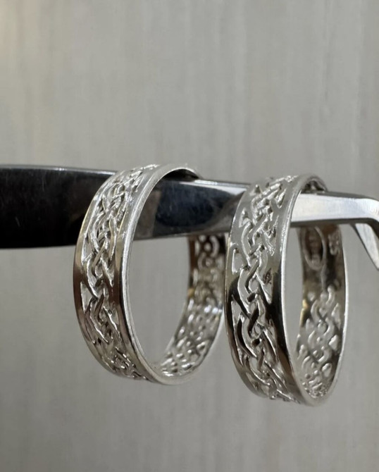 Кольцо, Обручальное, Проба 925, Унисекс, Без вставки Бишкек - изображение 1