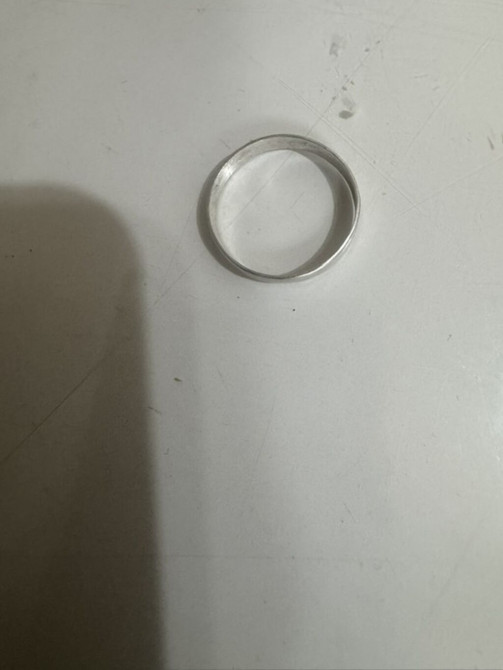 Серебро 925, без вставок есть ПРОБА - Профиль: классическая гладкая Бишкек - изображение 1