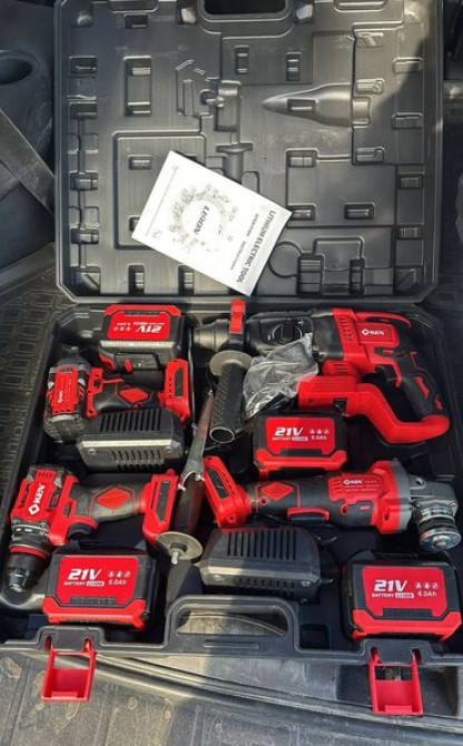 Аккумуляторная болгарка, Новый, Бесплатная доставка, Платная доставка, Самовывоз Бишкек - изображение 3