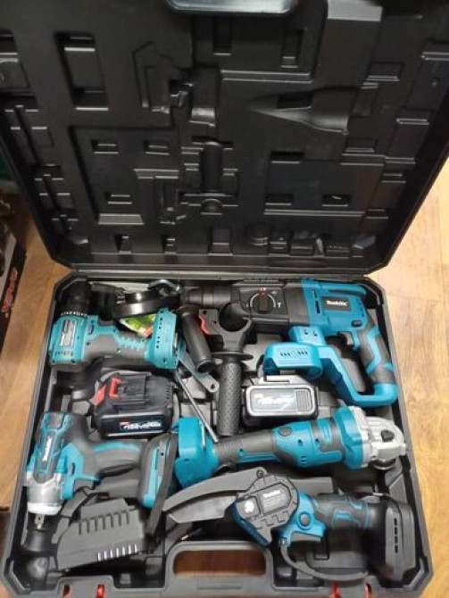 Болгарка УШМ аккумуляторная hiBOSS Болгарка на батарейке Бишкек - изображение 7