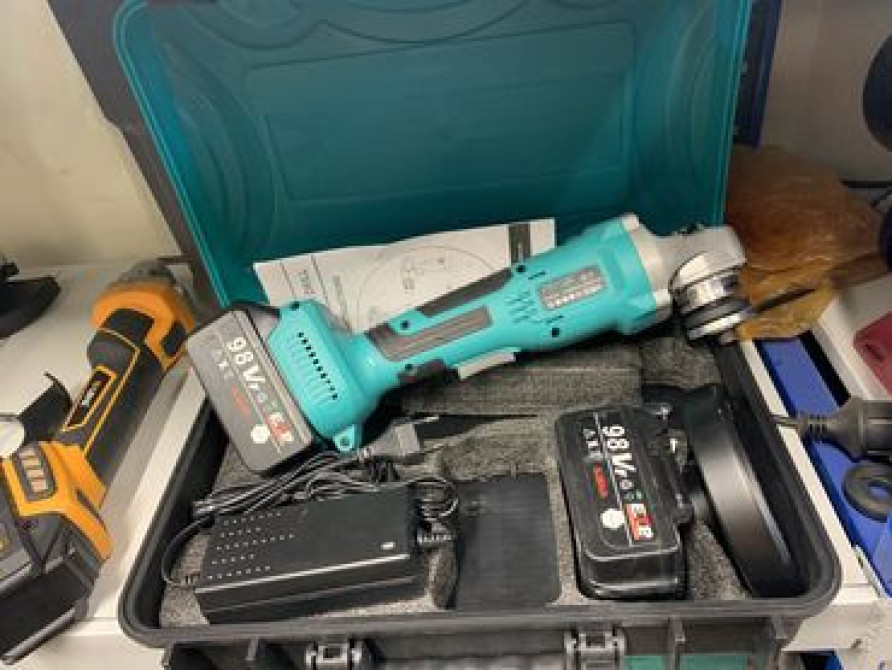 Болгарка УШМ аккумуляторная hiBOSS Болгарка на батарейке Бишкек - изображение 4