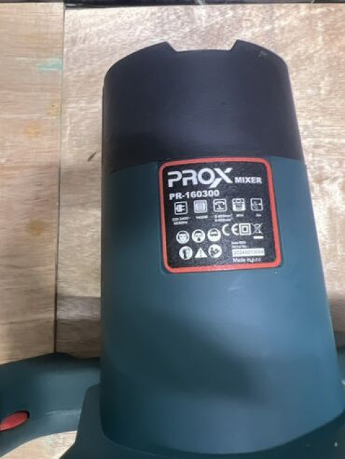 Строительный миксер PROX PR-160300 предназначен для эффективного Бишкек - изображение 3