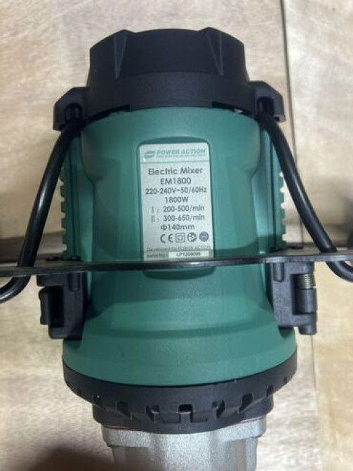 Электрический миксер Power Action EM1800 для смешивания строительных Бишкек - изображение 3