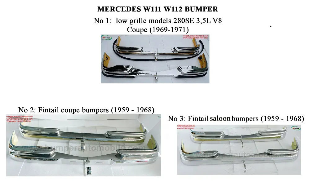 Mercedes W111 W112 Model Saloon And Coupe/Cabriolet Майлуу-Суу - изображение 1