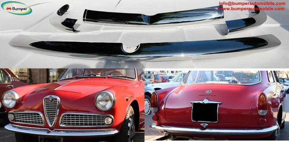 Alfa Romeo Giulietta Sprint Serie 750 and 101 (1954–1962) Bumpers Найман - изображение 1