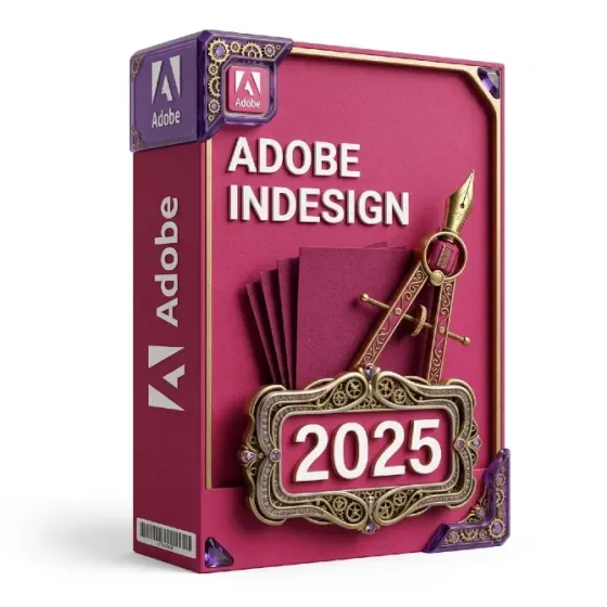 Adobe Indesign 2025 Бишкек
