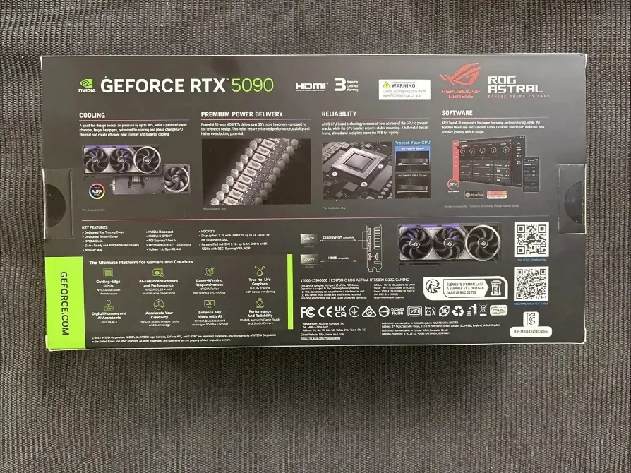 ASUS TUF Gaming GeForce RTX 5090 OC Edition 32GB Graphics Card Бишкек - изображение 4
