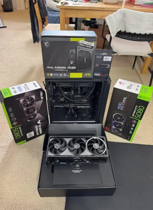 GeForce RTX 5090, RTX 5080, RTX 5070 Ti, RTX 5070, RTX 4090, RTX 4080 Super, RTX 4080, RTX 4070 Ti Super, RTX 4070 Ti, Бишкек - изображение 7