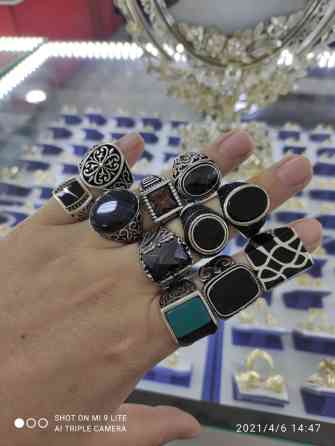 Очень красивые Печатки Серебро с натуральными камнями 925 пробы Бишкек