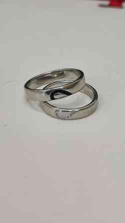 Кольцо, Обручальное, Проба 925, Унисекс, Новый Бишкек