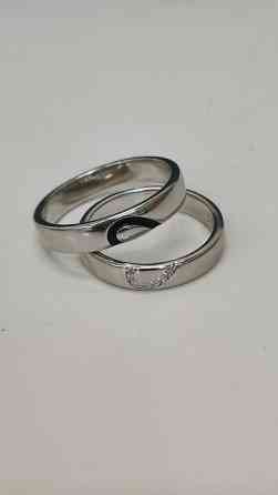 Кольцо, Обручальное, Проба 925, Унисекс, Новый Бишкек
