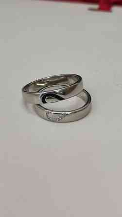 Кольцо, Обручальное, Проба 925, Унисекс, Новый Бишкек