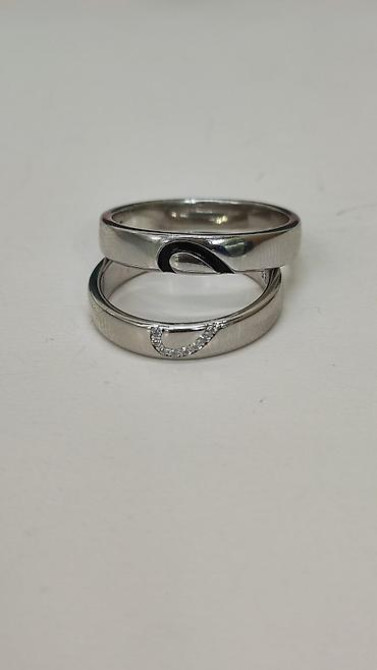 Кольцо, Обручальное, Проба 925, Унисекс, Новый Бишкек - изображение 14