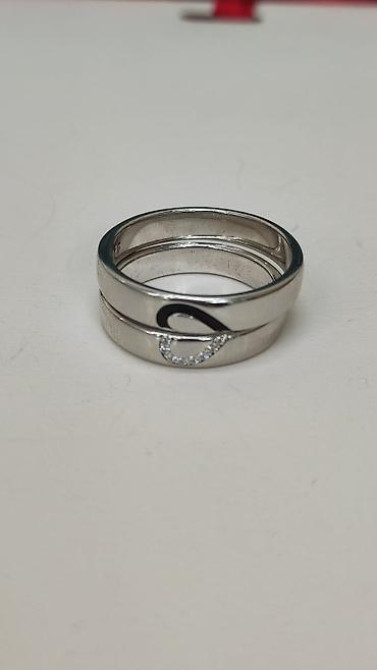 Кольцо, Обручальное, Проба 925, Унисекс, Новый Бишкек - изображение 8