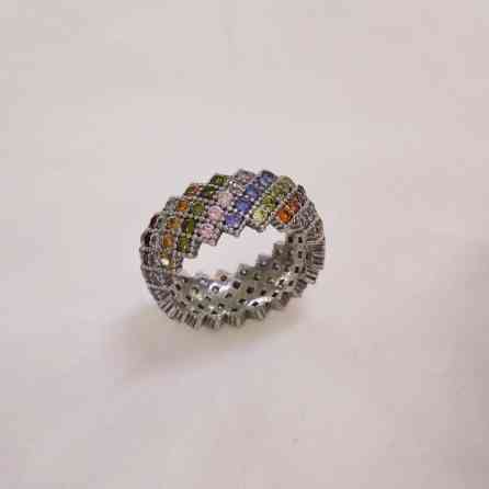 Серебряный кольцо италия серебро 925/ пробы есть доставка по городу Бишкек