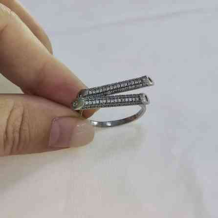 Новая коллекция Италия Серебряный кольцо Серебро 925 пробы Размеры Бишкек