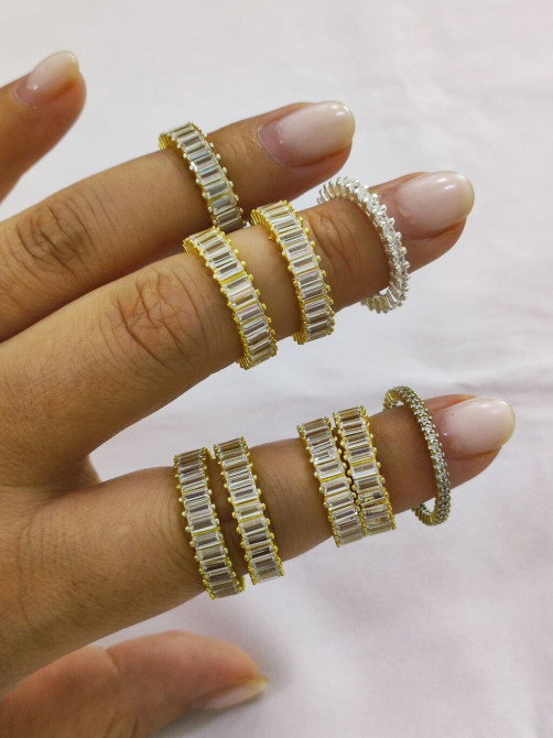 Новая коллекция Италия Серебряные кольцы Серебро 925 пробы Bishkek - photo 1