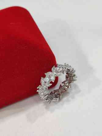 Кольцо, Коктейльное, Проба 925, Женские, Фианит, Новый Бишкек