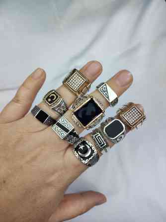 Мужские кольца Серебро 925/ пробы Размер имеются Есть доставка по Бишкек