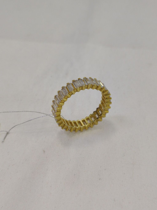 Новая коллекция Италия Серебряный кольцо 925 пробы Серебро напыление Бишкек - изображение 1