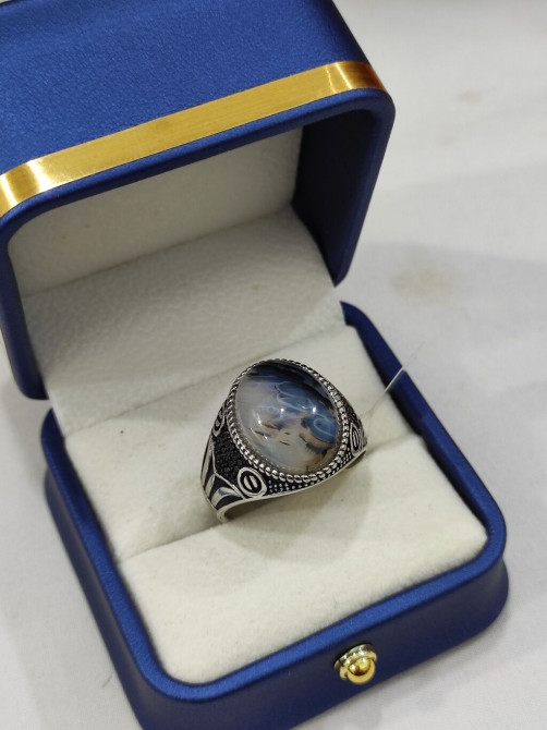 Печатка Мужская Серебро 925 пробы Размеры имеются Цена 3200 сом Бишкек - изображение 1