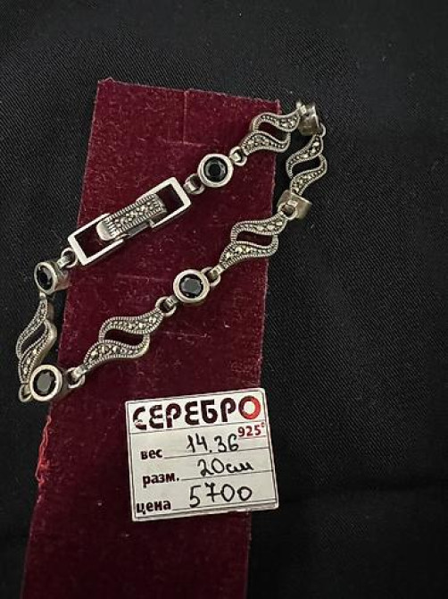 Серебряные серьги, Проба 925, Женские, Новый Bishkek - photo 7