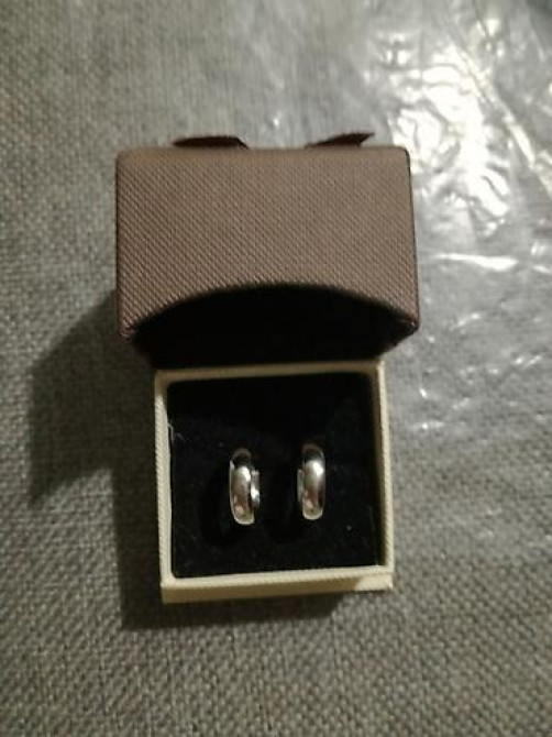 Серебряные серьги, Проба 925, Янтарь, Женские, Новый Бишкек - изображение 2