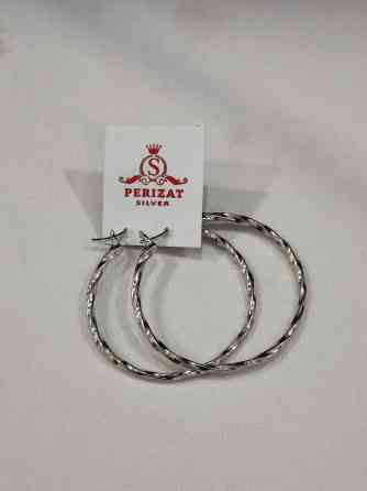 Серебряные серьги Конго Серебро 925 пробы Для заказа пишите на Бишкек