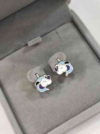 Детские Серьги Серебро 925 пробы Цена 1200сом Есть доставка по Бишкек