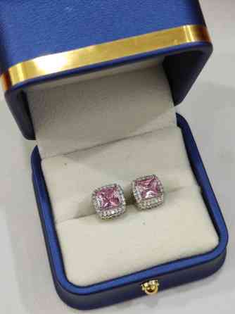 Серебряные Серьги гвоздики Серебро 925 пробы Качество отличное Бишкек