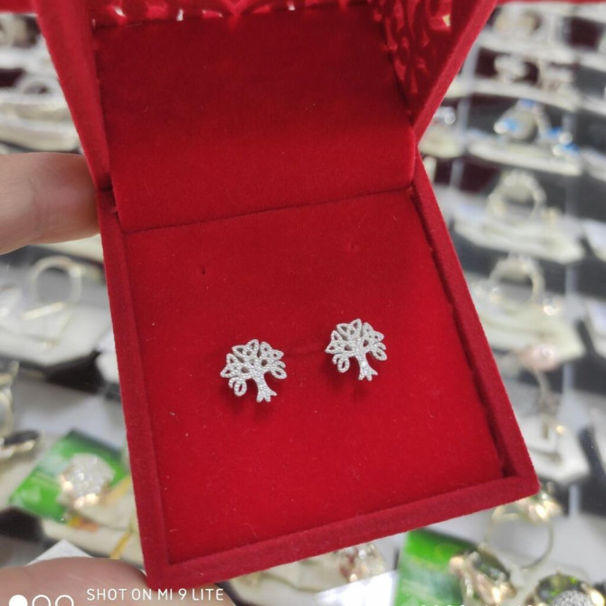 Серебряные серьги, Проба 925, Женские, Новый Бишкек - изображение 1
