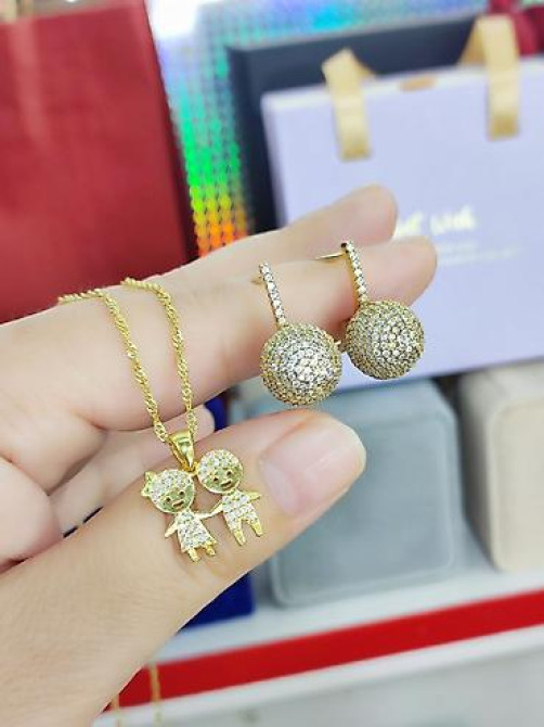 Серебро Италия Серебряный Серьги+ Цепочка с подвеской Цена 4500сом Бишкек - изображение 1