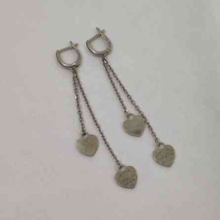 Серебряные серьги, Проба 925, Женские, Новый Бишкек