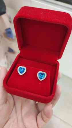 Серебряные серьги, Проба 925, Женские, Новый Бишкек