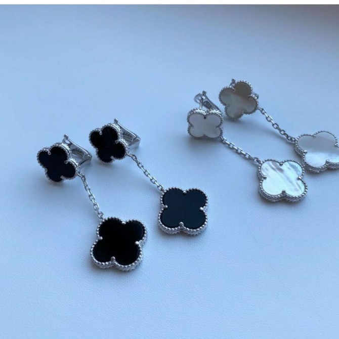 Серебряные серьги, Проба 925, Женские, Новый Бишкек - изображение 1