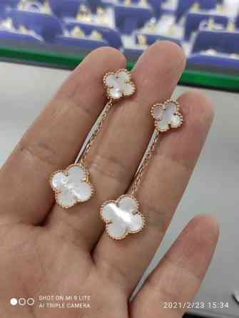 Серебряные серьги, Проба 925, Женские, Новый Бишкек