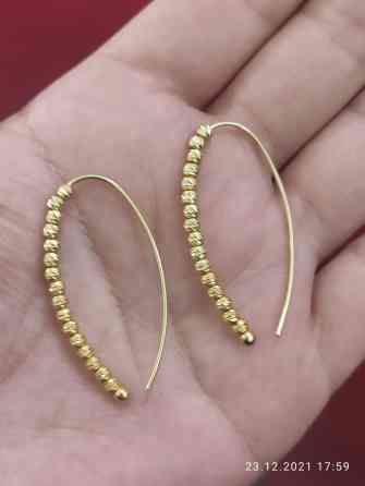 Серебряные серьги, Проба 925, Женские, Новый Бишкек