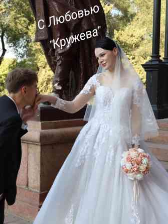 Свадебное платье, цвет - Айвори Бишкек