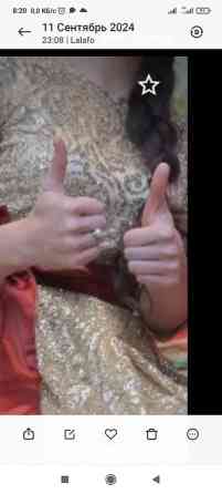 Свадебное платье, цвет - Белый, Открытые плечи Бишкек