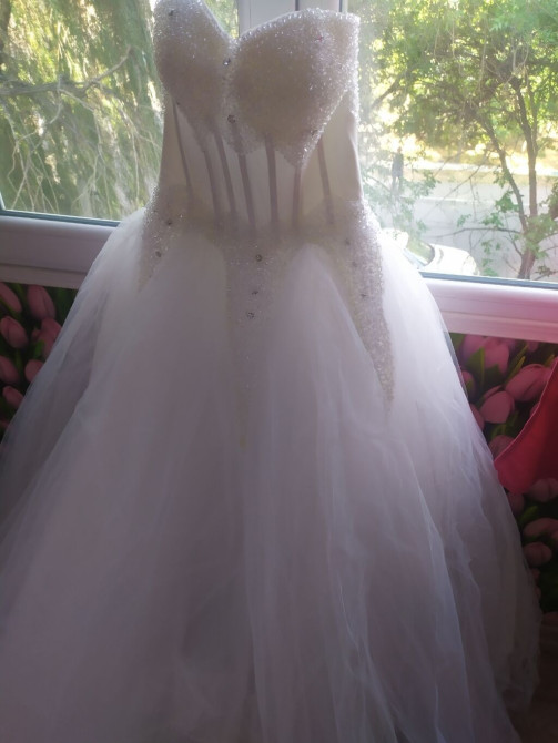 Свадебное платье, цвет - Айвори Бишкек - изображение 1