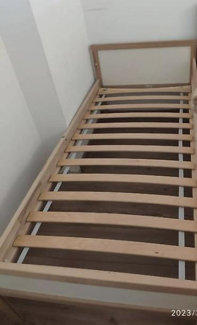 Продаю комплектом: • Кровать IKEA SNIGLAR, массив бука, размер 70×160 Бишкек - изображение 18