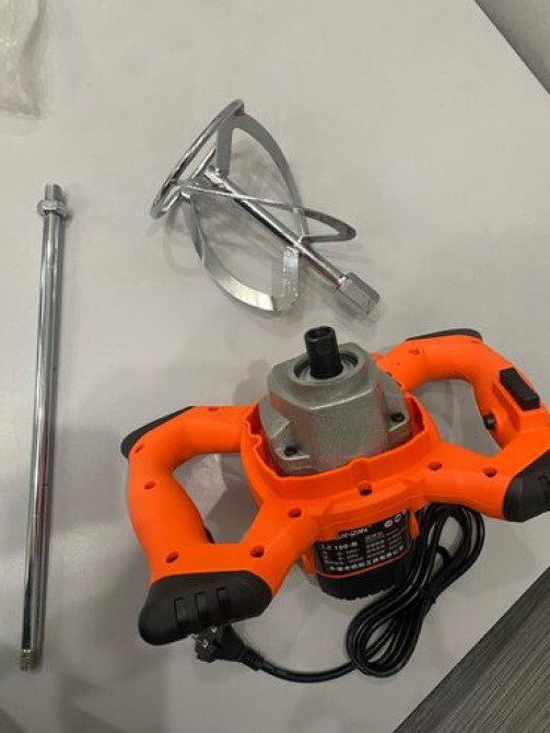 ✅️Электрический миксер для строительных растворов с двумя ручками Бишкек - изображение 3